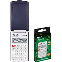 Kalkulator kieszonkowy TOOR TR-227 12-pozycyjny z klapk 120-1857