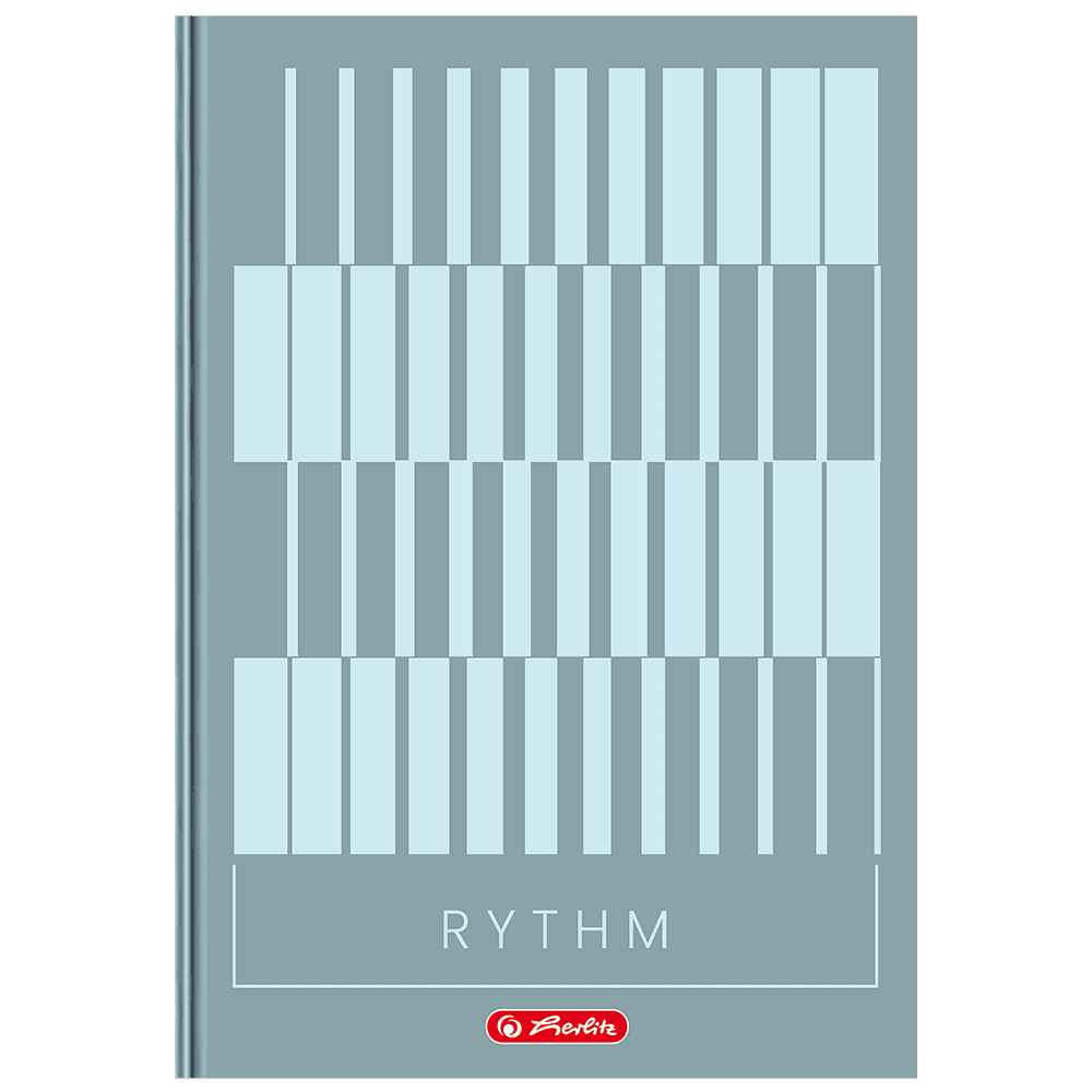 Brulion A4 96k kratka z marginesem mix okładek 400206371 HERLITZ