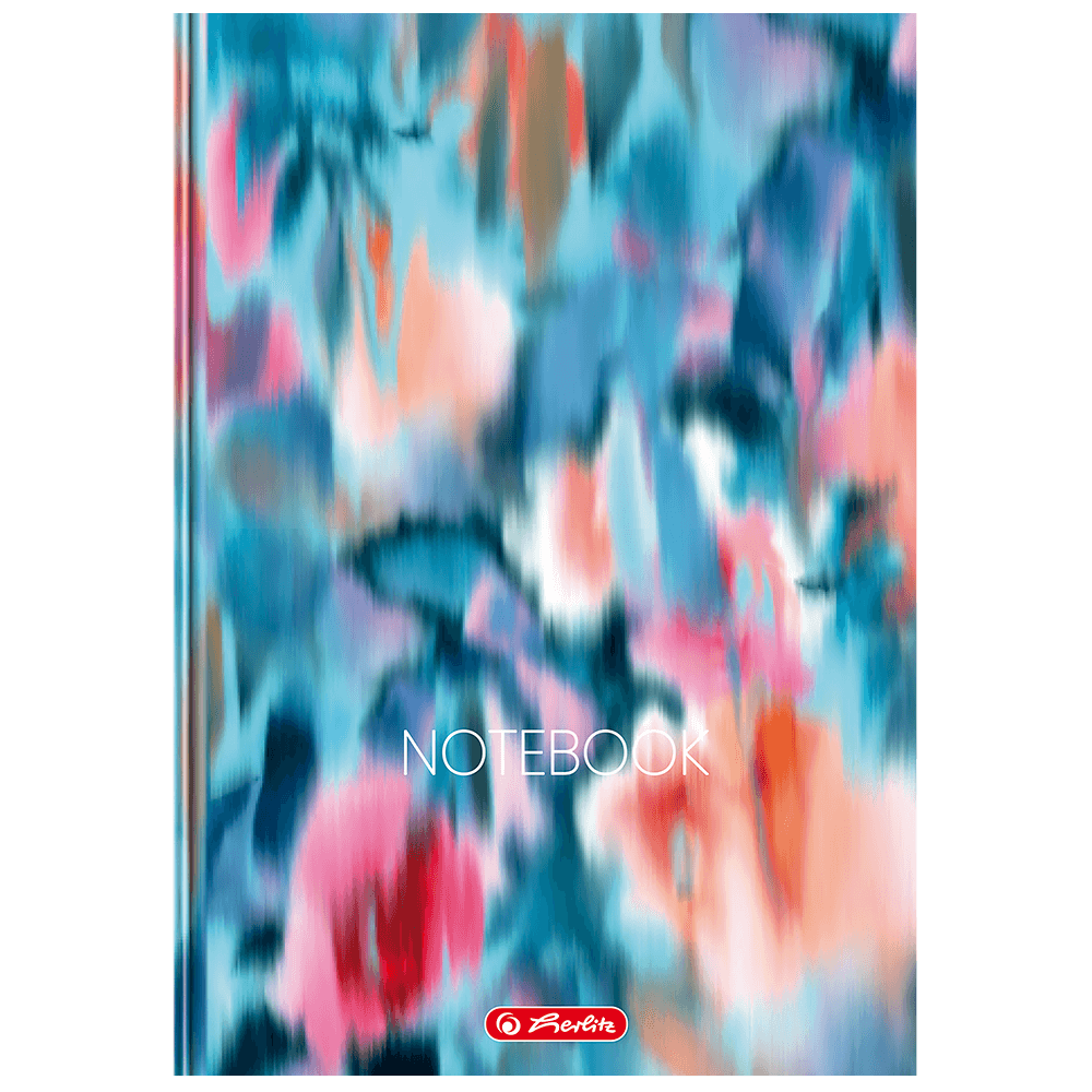 Brulion A4 96k kratka z marginesem mix okładek 400206371 HERLITZ