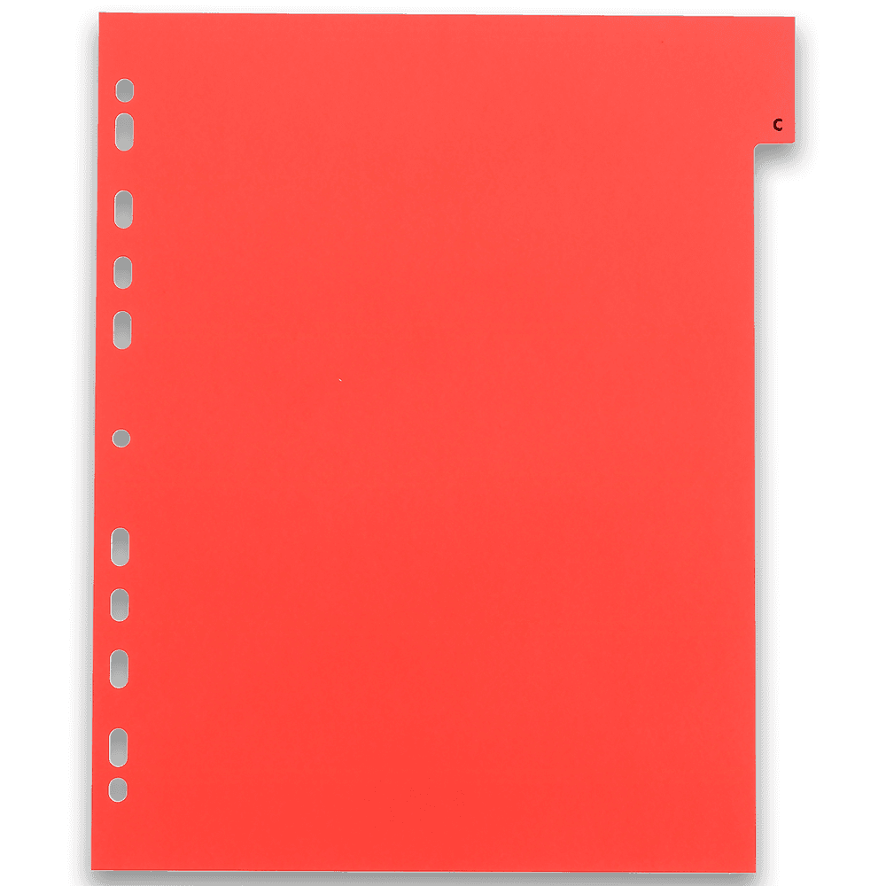 Przekładki A4 MAXI A-Z kolor PP alfabetyczne 100204733 OXFORD