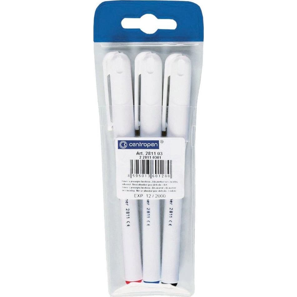 Cienkopis art Liner 2811 (3szt.) czany,czerwony,niebieski CENTROPEN