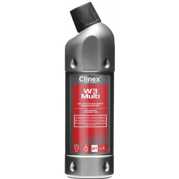 Koncentrat CLINEX do mycia sanitariatów i łazienek W3 MULTI 1L (CL77076)