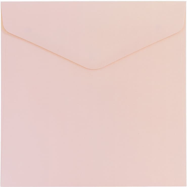 Koperta 160x160mm gładki róż satynowy 130g. (10sztuk) 280326 Galeria Papieru