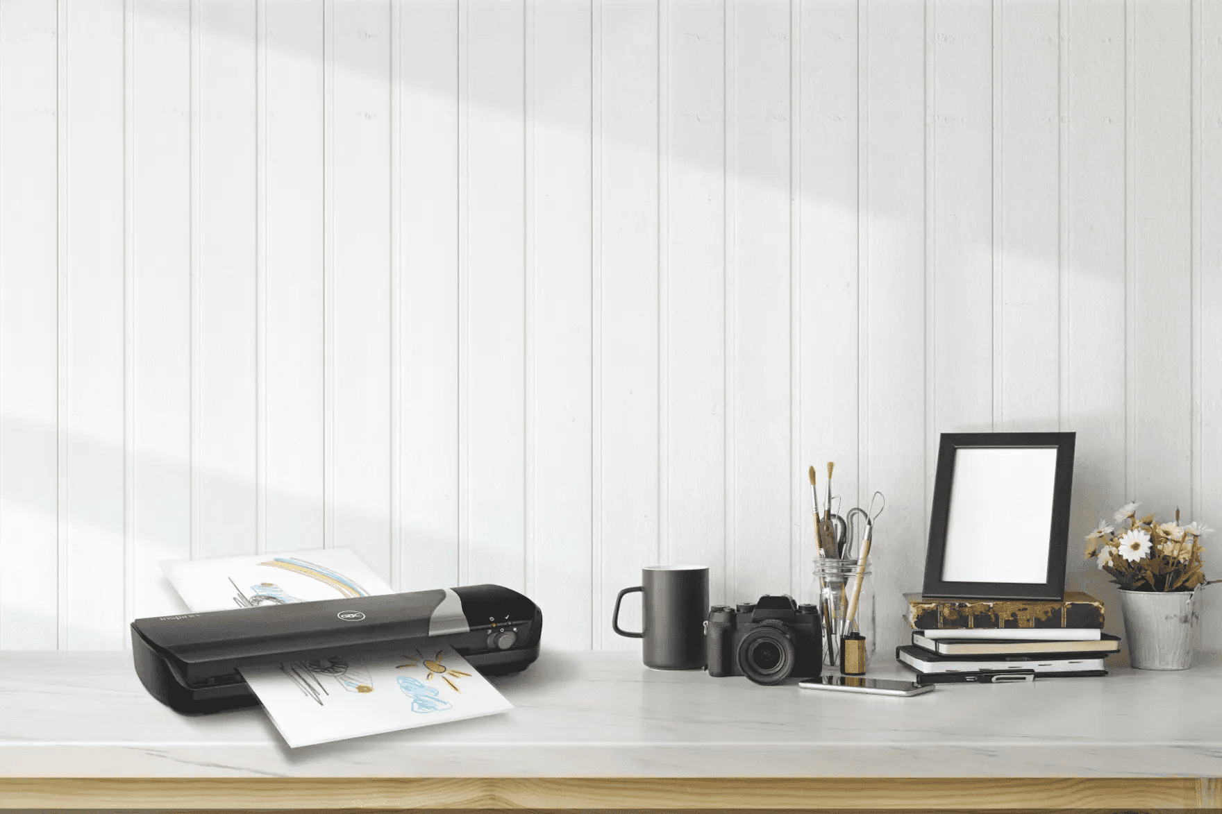 Laminator Inspire+ A4 4w1 czarny 4410036 GBC