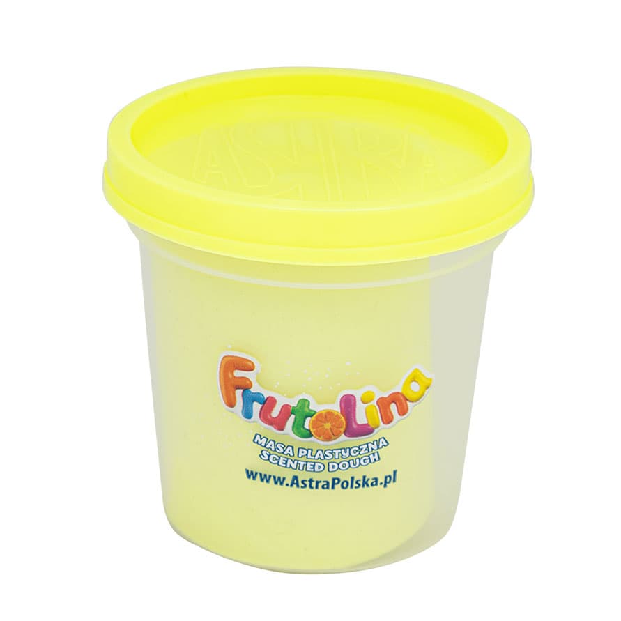 Masa plastyczna FRUTOLINA pastelowa zestaw 4 sztuk x 100g 336122013 ASTRA