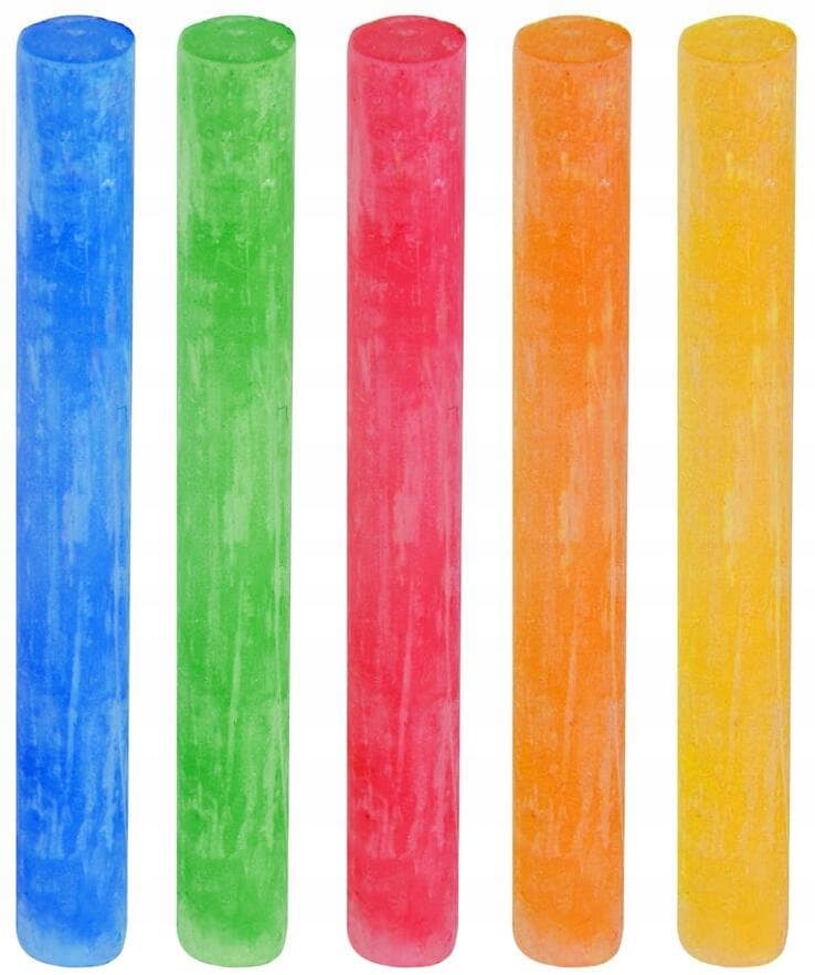 Kreda tablicowa kolorowa 100szt. okrągła niepyląca MK004-99 MEMOBE