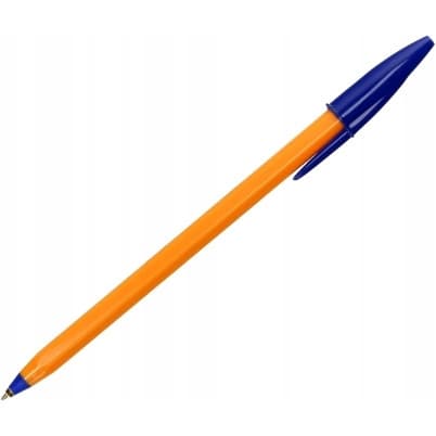 Długopis niebieski BIC ORANGE 0.7mm ekonomiczny do codziennego użytku