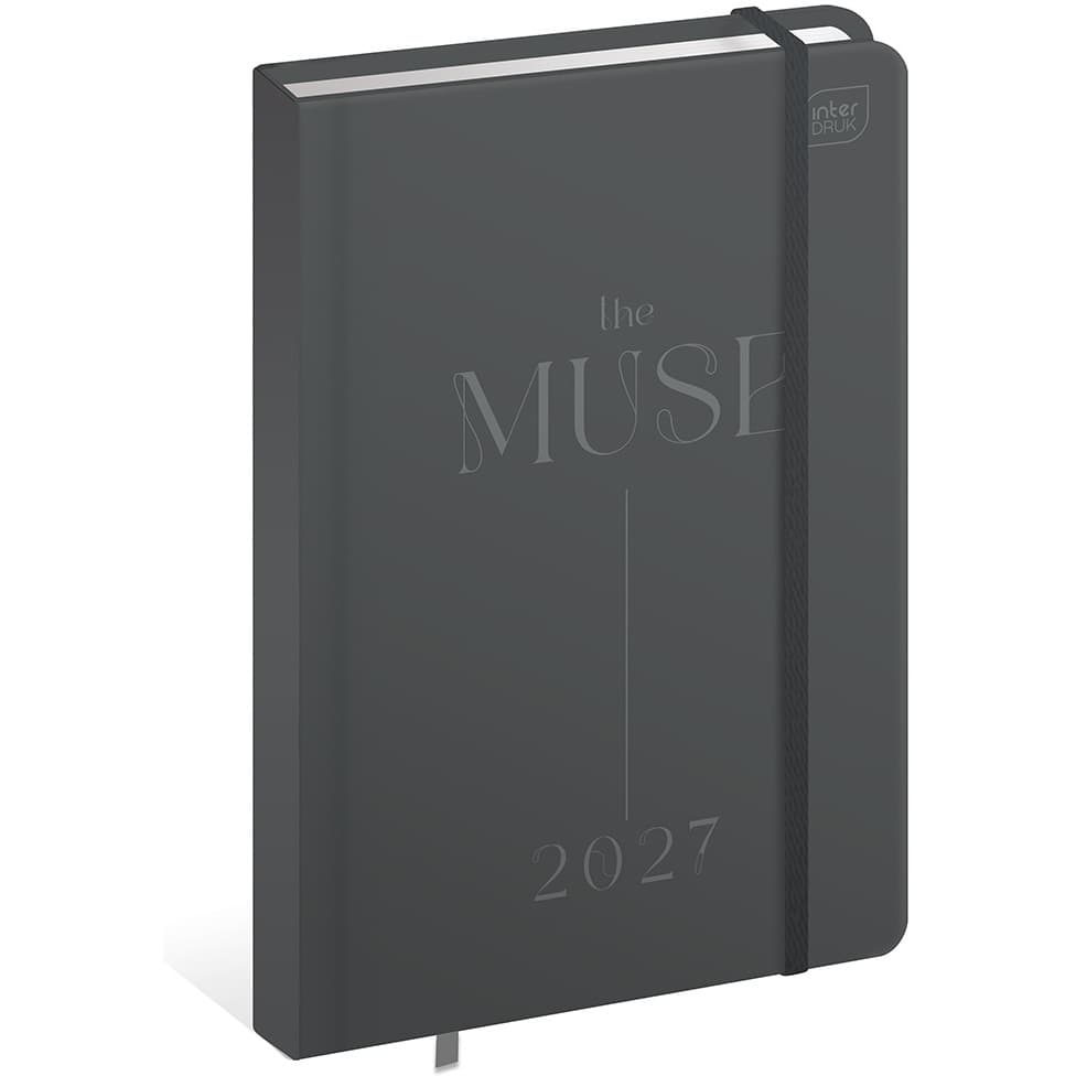 Kalendarz książkowy 2027 B6 192 Mat+UV Muse INTERDRUK