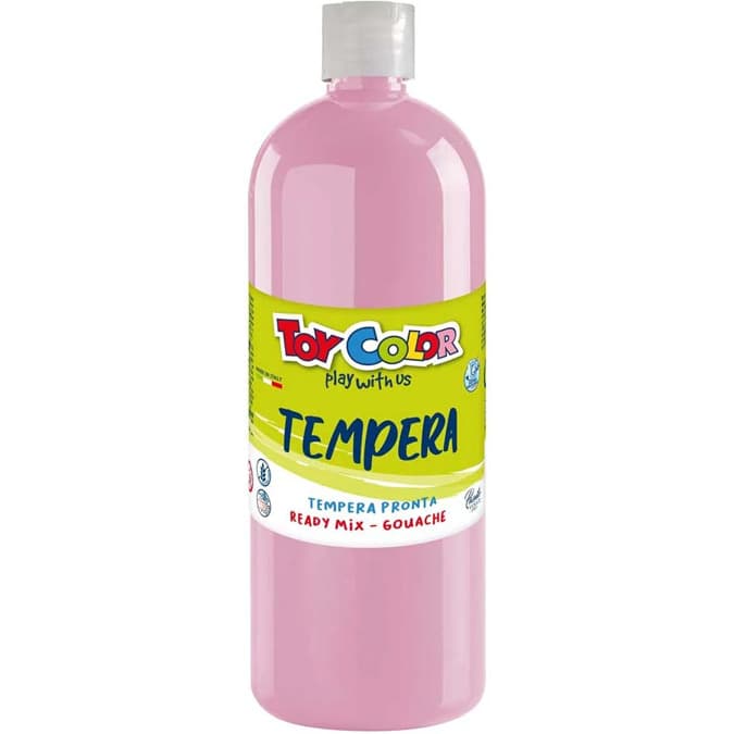 Farba TEMPERA 1000ml pink 0554/06 TOY COLOR