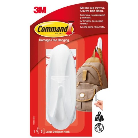 Haki COMMAND DESIGNER 17083 PL wielokrotnego użyt.duży 1szt.UU001578168bia Haki COMMAND DESIGNER 17083 PL wielokrotnego użyt.duży 1szt.UU001578168bia