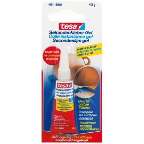 Klej sekundowy w żelu 4,5g. tubka TESA