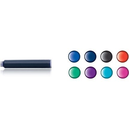 Naboje krótkie zielone TP/6 400142563 PELIKAN