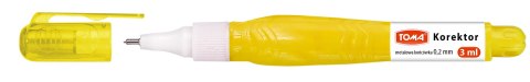 Korektor w długopisie mini 3ml. metalowa końcówka TO-013 TOMA Korektor w długopisie mini 3ml. metalowa końcówka TO-013 TOMA