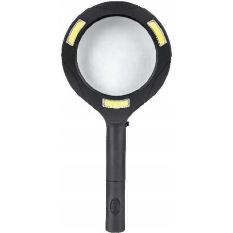 Lupa szklana z podświetleniem LED - szkło powiększające 85mm GR-L01 120-1961 GRAND Lupa szklana z podświetleniem LED - szkło powiększające 85mm GR-L01 120-1961 GRAND