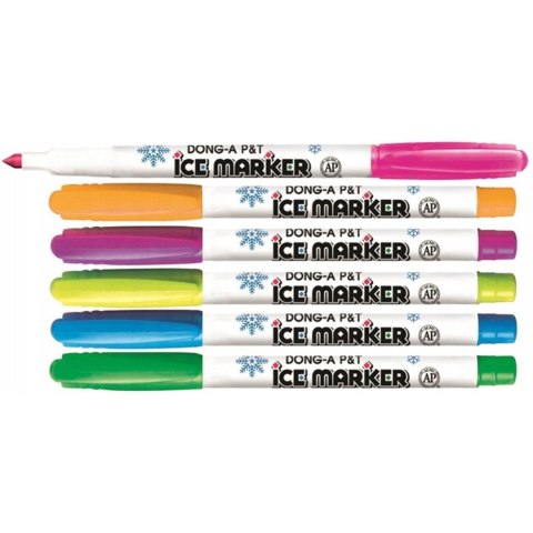 Marker ICE 6szt DONG-A (kryształki lodu) TT6609