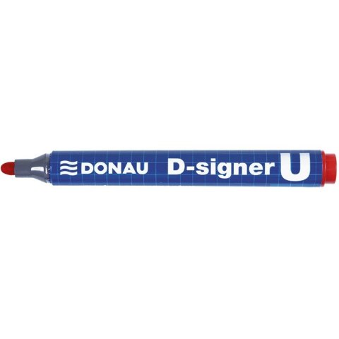 Marker permanentny D-SIGNER U czerwony okrągła koncówka 2-4mm 7371001-04PL DONAU Marker permanentny D-SIGNER U czerwony okrągła koncówka 2-4mm 7371001-04PL DONAU