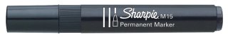Marker permanentny M15 okrągły czarny SHARPIE S0192584