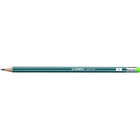 # Ołówek STABILO 160 z gumką 2B petrol 2160/2B # Ołówek STABILO 160 z gumką 2B petrol 2160/2B