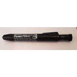 Marker permanentny czarny z systemem przyciskowym NX5A PENTEL
