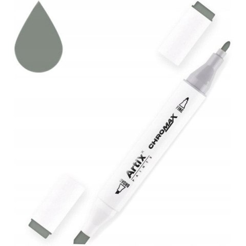 Marker alkoholowy dwustronny CIEMNO SZARY CG6 PP915-113 ARTIX Marker alkoholowy dwustronny CIEMNO SZARY CG6 PP915-113 ARTIX