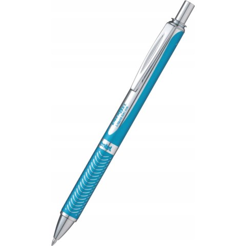 Pióro kulkowe PENTEL ENERGELSTERLING BL407- TR1SCPL błękitna obudowa, niebieski wkład Pióro kulkowe PENTEL ENERGELSTERLING BL407- TR1SCPL błękitna obudowa, niebieski wkład