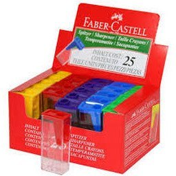 Temperówka plasitkowa KONTENER ICE mix kolor 581526 FABER-CASTELL Temperówka plasitkowa KONTENER ICE mix kolor 581526 FABER-CASTELL