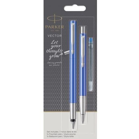 Zestaw długopis i pióro Vector 2046838 PARKER Zestaw długopis i pióro Vector 2046838 PARKER