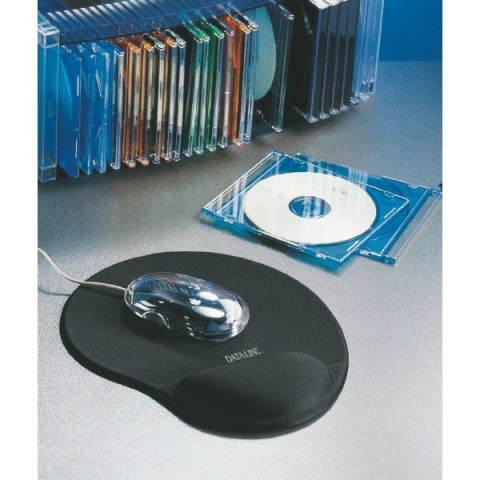 Podkładka żelowa pod nadgarstek i myszkę DATALINE czarna 67106 ESSELTE