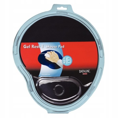 Podkładka żelowa pod nadgarstek i myszkę DATALINE czarna 67106 ESSELTE