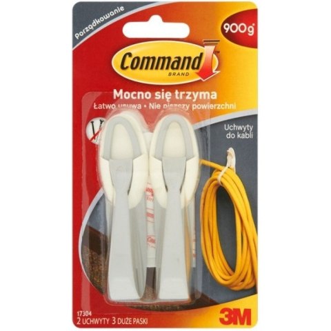 Uchwyty do kabli 3M COMMAND duże 17304 PL Uchwyty do kabli 3M COMMAND duże 17304 PL