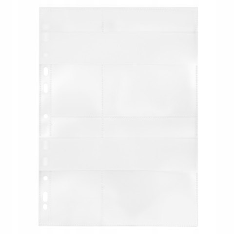 Koszulki groszkowe A4 na 2 płyty CD DVD 180mic 5 sztuk A4 100080933 BANTEX