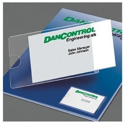 Kieszeń samoprzylepna na wizytówkę otwierana z boku (10szt.) 10106 3L