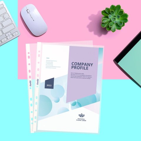 Koszulka krystaliczna A4 45mic (100szt.) folia 400155520 BANTEX