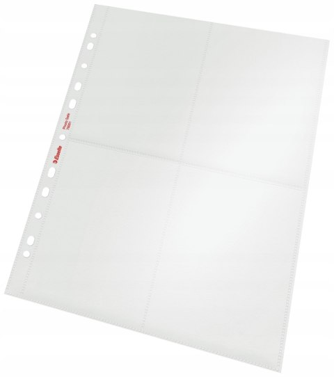 Koszulki krystaliczne na zdjęcia 10x15cm pionowe 80mic 10 sztuk 78001 ESSELTE