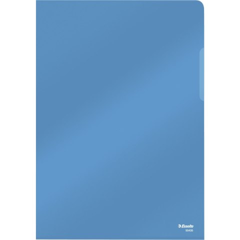 Ofertówki krystaliczne na dokumenty A4 150mic 25 sztuk niebieskie 55435 ESSELTE