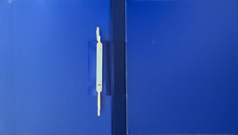 Teczka do akt osobowych grzbiet 3cm granatowa bez wyposażenia 3 wąsy TD-01 BIURFOL