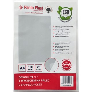 Obwoluta L typu PVC 160mic (25szt.) 0401-0038-00 PANTA PLAST