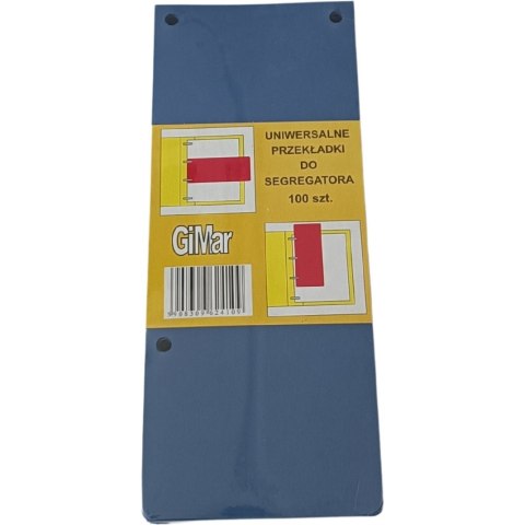 Przekładki 98x240 wąskie(100) granatowe BREWIS