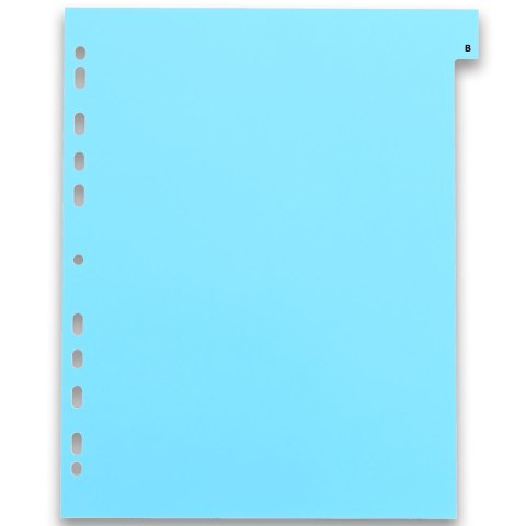 Przekładki A4 MAXI A-Z kolor PP alfabetyczne 100204733 OXFORD