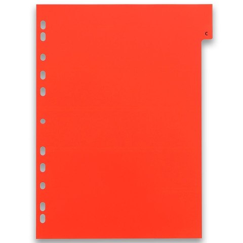 Przekładki alfabetyczne do segregatora A4 PP kolorowe A-Z 100204724 BANTEX