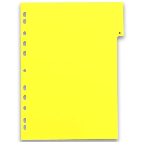 Przekładki alfabetyczne do segregatora A4 PP kolorowe A-Z 100204724 BANTEX