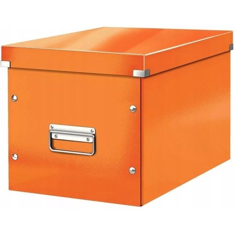 Pudło uniwersalne Click&Store rozmiar M pomarańczowe 240x260x260mm 61090044 LEITZ WOW Pudło uniwersalne Click&Store rozmiar M pomarańczowe 240x260x260mm 61090044 LEITZ WOW