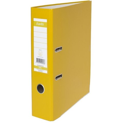 Segregator na dokumenty A4 50mm żółty z szyną 100551798 BANTEX