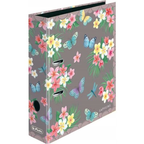 Segregator dźwigniowy na dokumenty A4 8cm LADYLIKE BUTTERFLIES 50044061 HERLITZ