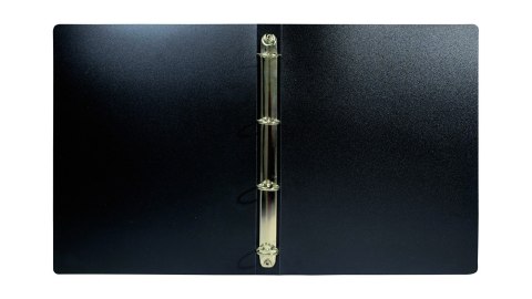 Segregator na dokumenty A4 PP 4 ringi 30mm czarny SE-A4-4R-02 BIURFOL