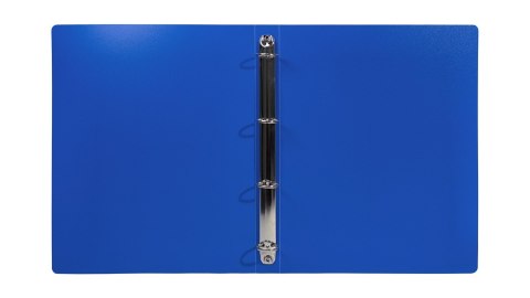 Segregator na dokumenty A4 PP 4 ringi 30mm niebieski SE-A4-4R-01 BIURFOL