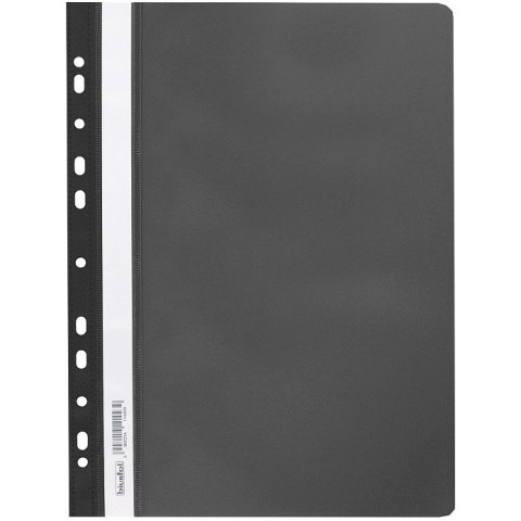 Skoroszyt na dokumenty miękki A4 wpinany do segregatora 20 sztuk czarny SPP-02-05 BIURFOL