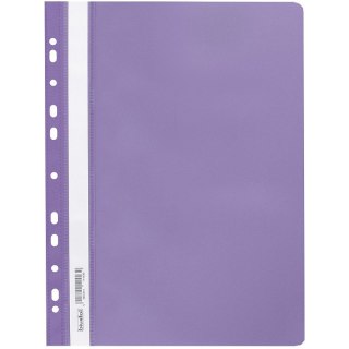 Skoroszyt na dokumenty miękki A4 wpinany do segregatora 20 sztuk fioletowy SPP-02-11 BIURFOL