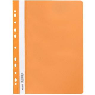 Skoroszyt na dokumenty miękki A4 wpinany do segregatora 20 sztuk pomarańczowy SPP-02-08 BIURFOL