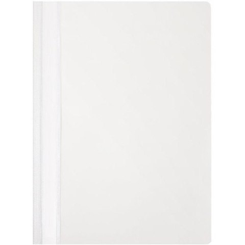 Skoroszyt na dokumenty twardy A4 10 sztuk biały NATUNA